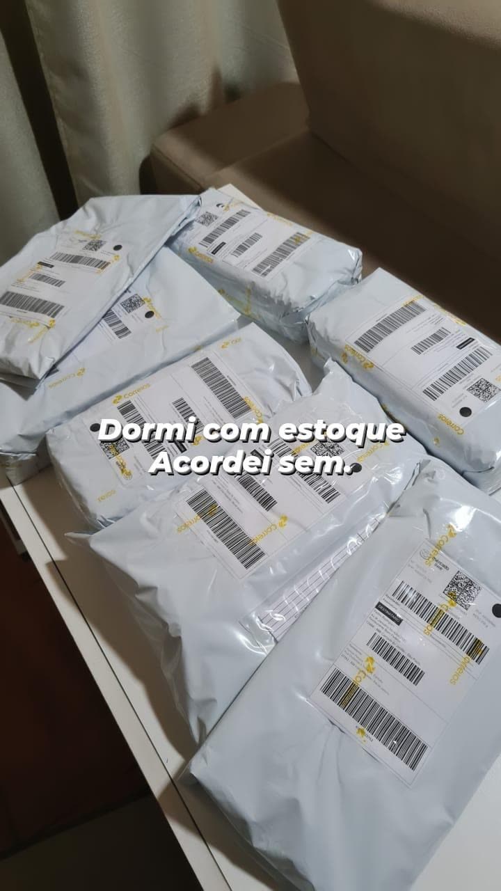 Estoque vazio de manhã: dormi com estoque, acordei sem