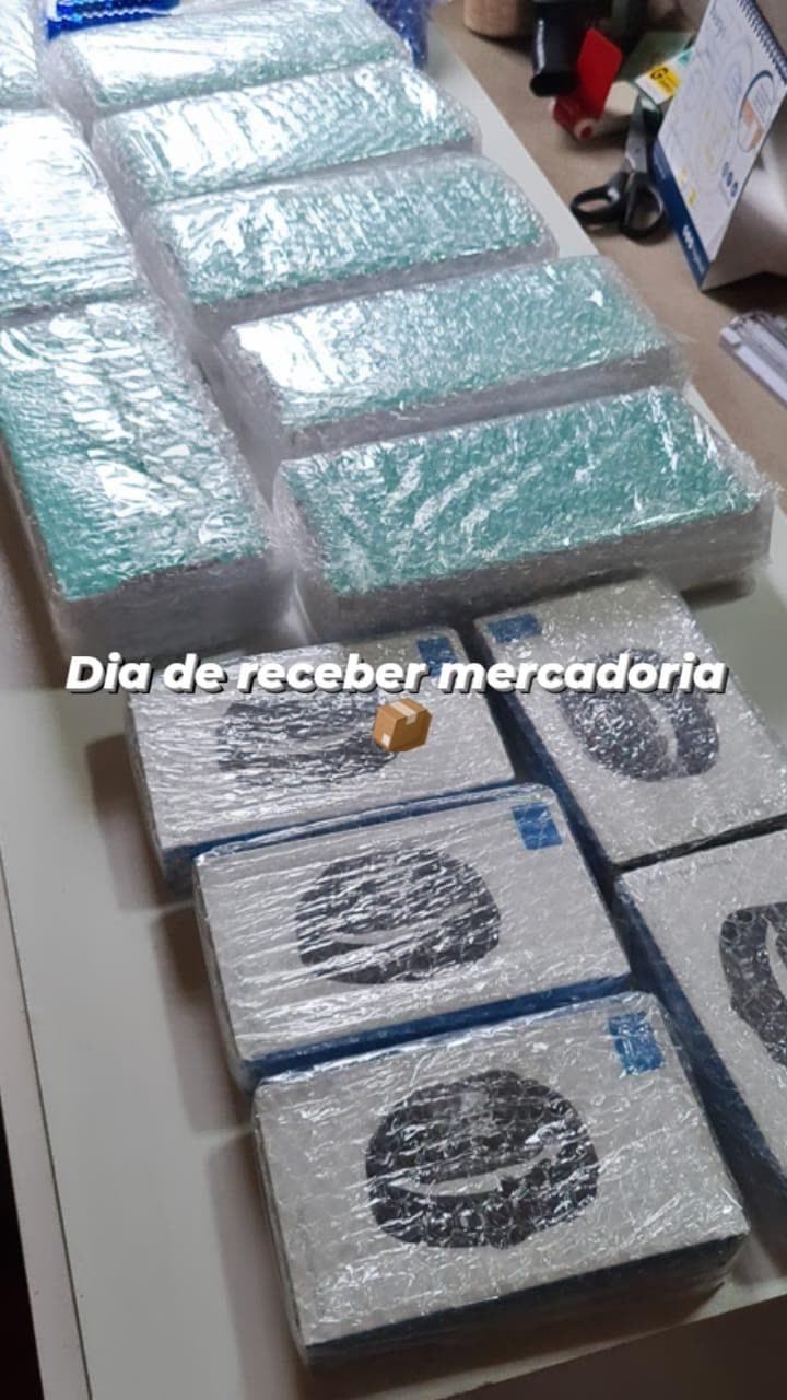 Dia de receber mercadoria